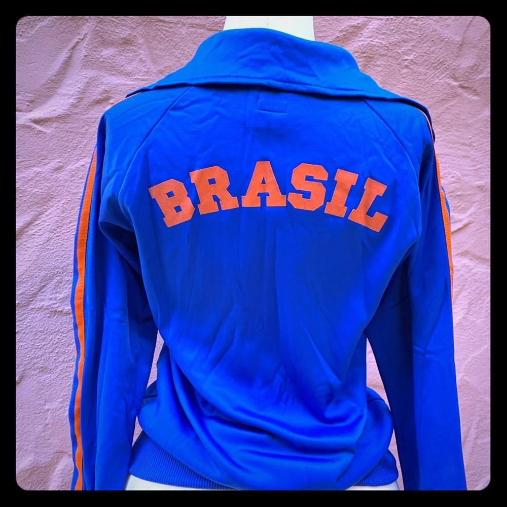 Adidias firebird! Track jacket, team BRASIL, sz S
